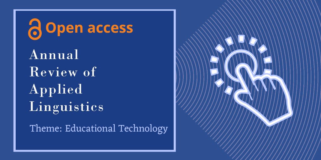 CambUP_LangLing's tweet photo. Available Open Access: 'Corpus Linguistics, Learner Corpora, and SLA: Employing Technology to Analyze Language Use' from ARAL Volume 39 https://t.co/UQjKEPldFV #CorpusLinguistics #LanguageandTechnology https://t.co/8wwMUNKyoo