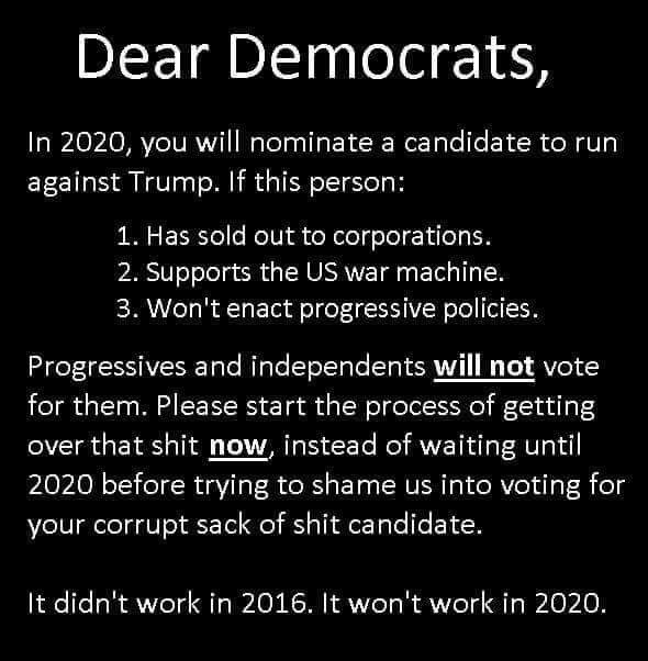 JohnCause's tweet photo. @battletested5 @digbyanddad Hillary Clinton owes ALL Democrats an apology
If Hillary were HONEST we would have President Sanders RIGHT NOW
Bernie has raised the most money
Bernie has held the biggest rallies
Bernie has the most supporters (poll$ are fake when one has to pay to vote) https://t.co/EvL73BwSe9