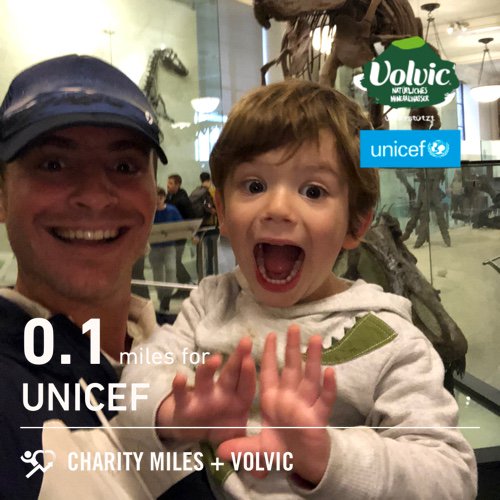 0.1 <a href="/CharityMiles/">Charity Miles</a> für @unicef. Vielen dank an @VolvicDe für das sponsoring.
