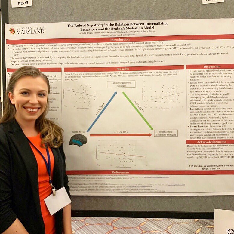 ArcadiaEwell's tweet photo. Very proud to have recently presented at #ISDP2019 For information on this poster, email aewell1@umd.edu https://t.co/SMbms2rNmS