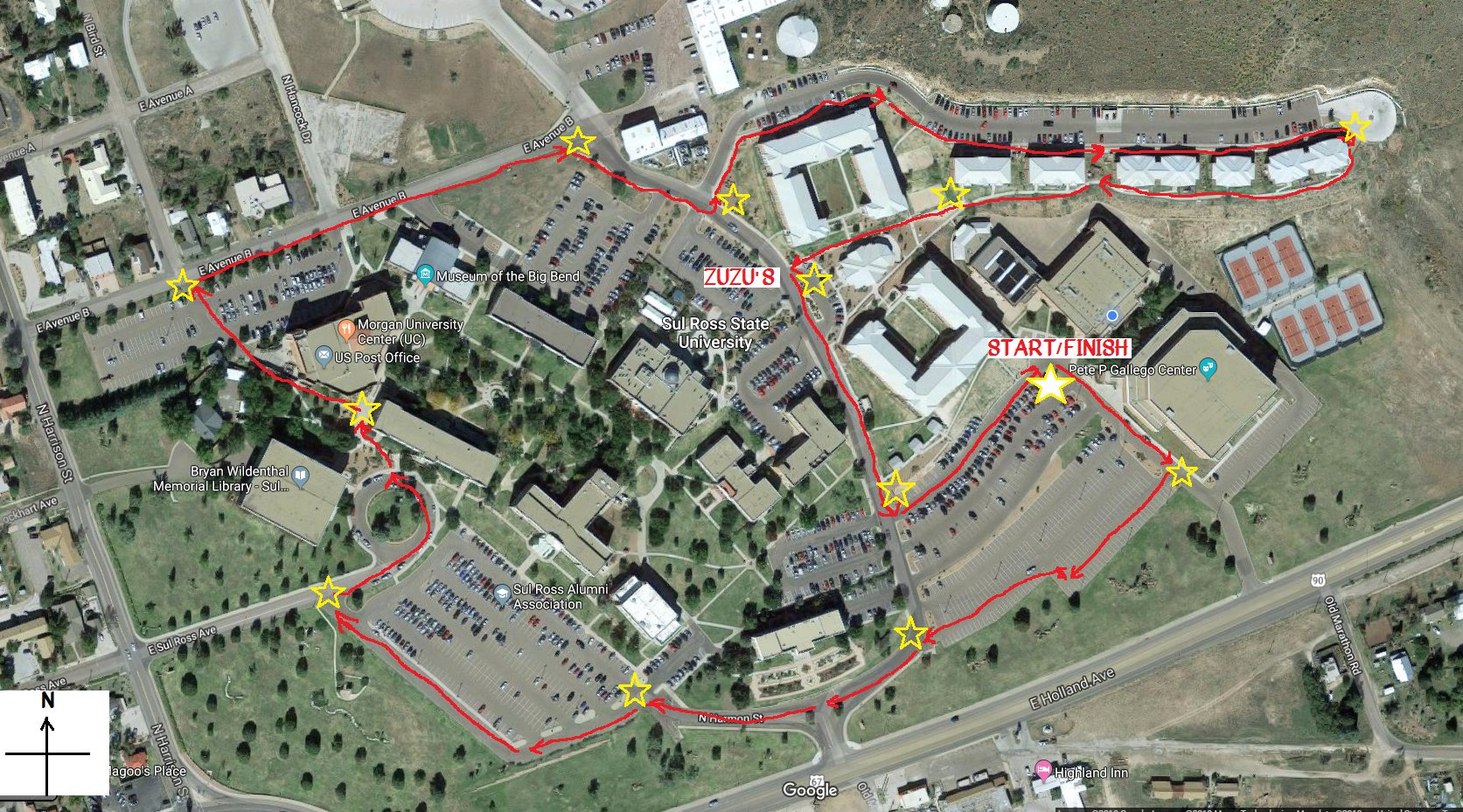Sul Ross Campus Map Sul Ross State Lobo Den (@Srsuloboden) / Twitter