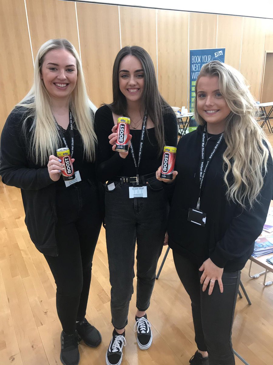 Boost_DrinksNI's tweet photo. Some more happy Boost Cola fans @bfastmet today! 💥#BoostCola #NothingComesClose @ACAmodels https://t.co/AKMu36ARqk