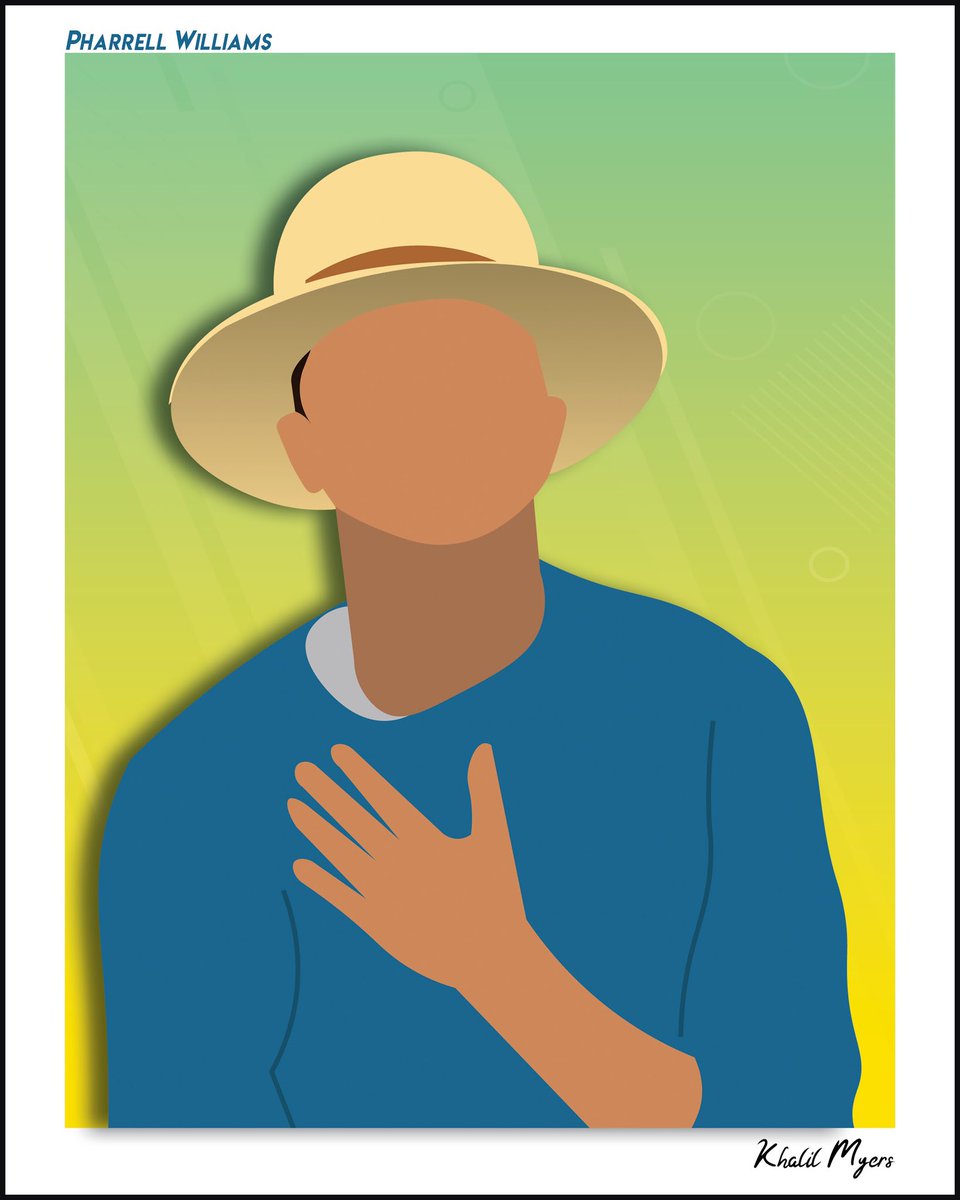 MyersBit's tweet image. The goat 🔥🔥 🔥#illustrator #photoshop #minimal #modern #adobe #kmgraphic #graphicdesigner #visualart #pharrell #skateboardp #theneptunes #nerd #startrak