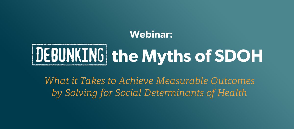 SignifySocial's tweet photo. Closed-loop referrals alone DON'T solve for Social Determinants of Health. Sign up for our latest webinar as @Jamo_Signify, President of Signify Community, breaks down the flashy buzzwords of #SDOH and discusses proven methods for achieving outcomes. https://t.co/BJlr0gHNnA https://t.co/iMqZceHMpY