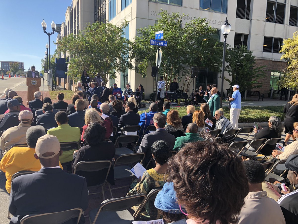 Wilmington NC on Twitter "Great turnout for dedication of 3rd St