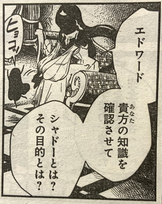 ソウマトウ シャドーハウス U Tvitteri 10 24発売のヤングジャンプ47号 シャドーハウス 45話目掲載です 館の仕組み編 今回はおじい様と共にある棟でのお話 シャドーとは