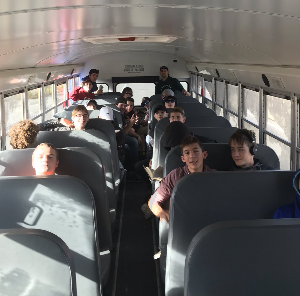 On the bus heading to <a href="/ManUpLDHSS/">ManUp Inspire</a> for a great day! <a href="/NAEC_LDSB/">NAEC</a> <a href="/TES_LDSB/">Tamworth ES</a> <a href="/Clarendon_LDSB/">Clarendon Central PS</a> looking forward to hearing Mike Domtriz speak.