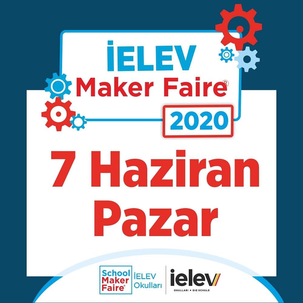 İELEV Maker Faire 2020
7 Haziran Pazar günü
İELEV Çekmeköy kampüsünde!
Yine yeniden, paylaşmak, öğrenmek ve öğretmek isteyen tüm makerları bekliyoruz!
Takvimlerinize not edin! <a href="/ielev/">İELEV Okulları</a>