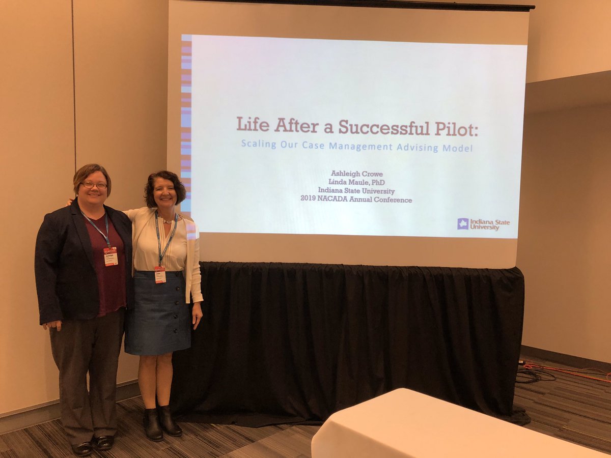 ACroweISU's tweet photo. Let’s wrap up the @NACADA annual conference on a high note @pscilsm! #c340 #NACADA19 @NACADA_Region_5 https://t.co/pUPh0w4H2c