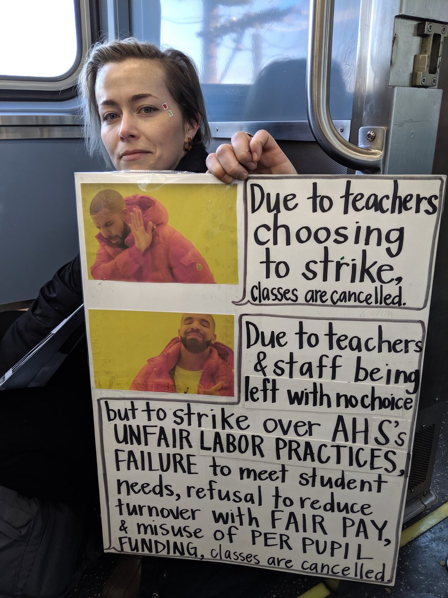 Bad Boss forces CTU members at Passages Charter School to strike. Shortchanging students? NOT a choice we allow! @CTUlical1 #CTUSEIUstrike #faircontractnow <a href="/ChiACTS/">CTU-ACTS</a> <a href="/aftACTS/">AFT ACTS</a> <a href="/iftaft/">IL Federation of Teachers</a> <a href="/AFTunion/">AFT</a> <a href="/Sarah4Justice/">Sarah</a>