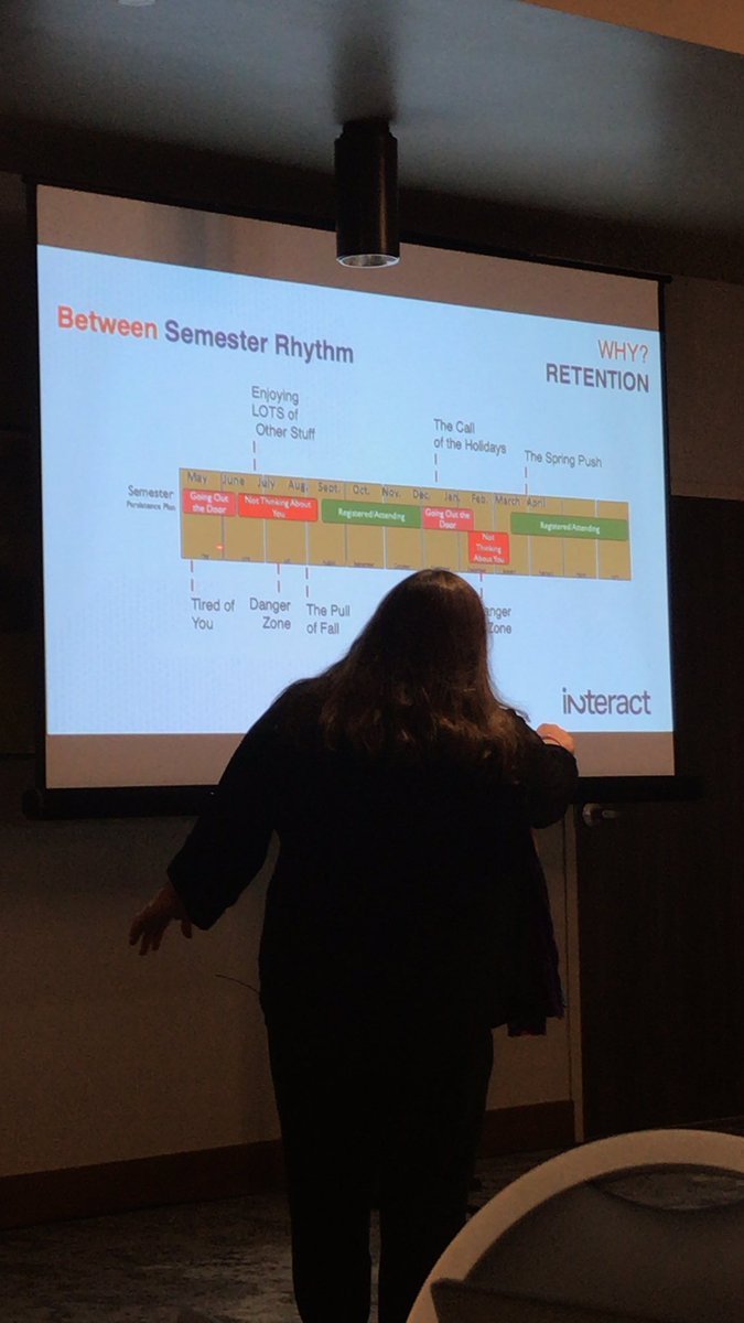 ctpayton's tweet photo. The one and only @PamCoxOtto doing her thing at #NCMPRD2. ‘Why Your Colleges Can’t Shut Down’ 😳😳 #Retention @ncmpr_national https://t.co/RFC0d6af9B