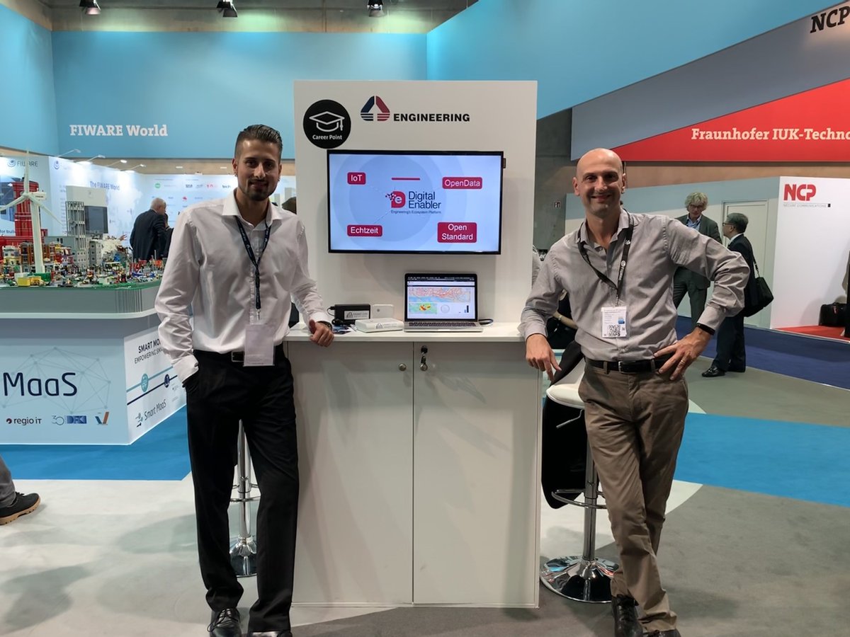 engineering_its's tweet photo. The Idra combines different meta data from different Open Source sources and provides them standardized for other API applications. An example for this application is the City Data Workspace of the Digital Enabler. #SCCON19 #DigitalEnabler https://t.co/3iiUvq4HE7