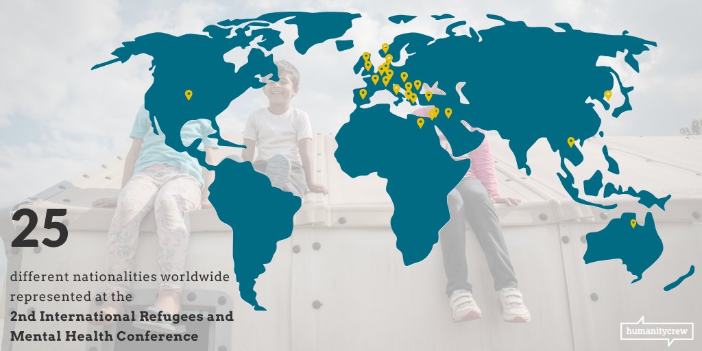 HumanityCrew's tweet photo. There are more than 25 nationalities represented at Humanity Crew's 2nd International Refugees and Mental Health conference! Join us now at https://t.co/G9K2dbj1hI to increase the impact🌏
The conference is free and open to the public upon registration.
#RMHC2019 https://t.co/H6EP3MG5yj