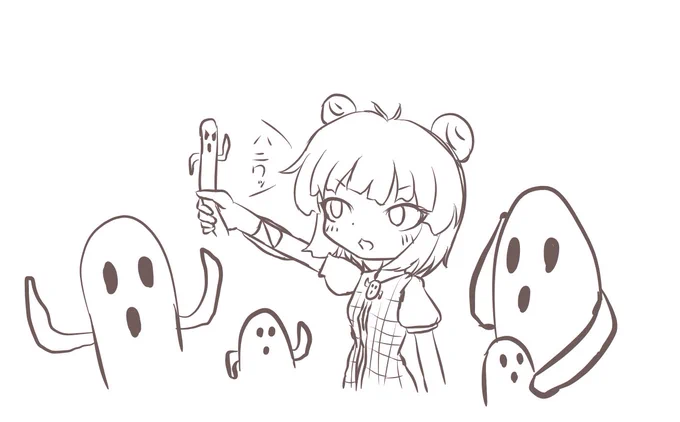 埴輪落描き 