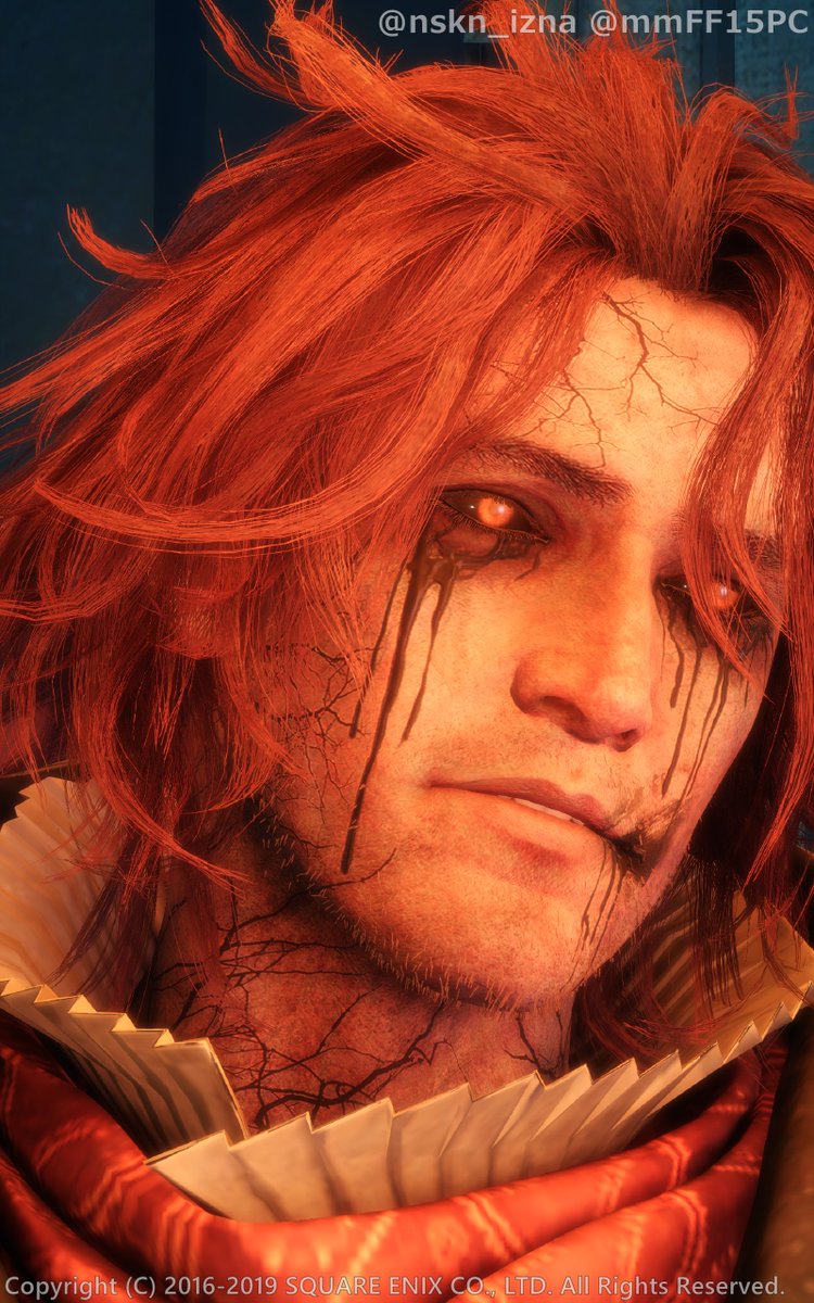 目と髪の毛の色が綺麗。
※縦