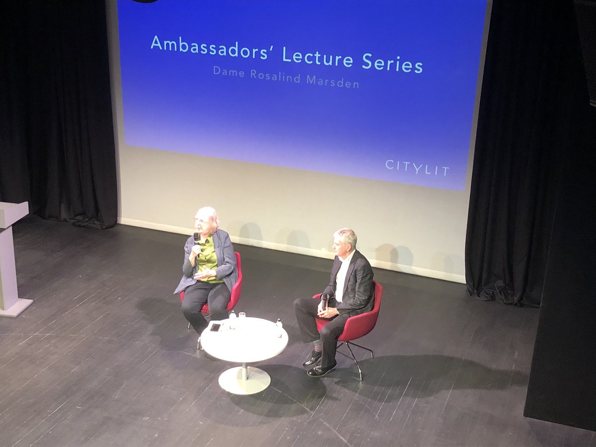 citylit's tweet photo. Fascinating talk today by Dame Rosalind Marsden about her experiences as a British diplomat in Afghanistan, Iraq and Sudan. https://t.co/JC0th7tWhV