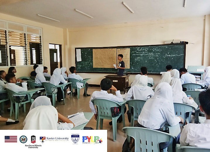 pylp1619's tweet photo. From Basilan to Pagadian City to Catobato City, PYLP and USGAA Alumni took the road!  That PYLP in blue is a Rock Star!  Thank you for leading a Roadshow in Cotabato City!  No powerpoint, No Problem.  Use A Manila Paper! That is the PYLP SPIRIT! #PYLP17 #USPHYouthExchange https://t.co/VmZq0kuGC2