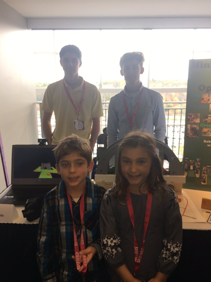 SimplySuzy's tweet photo. #Mashpee students #LeadForward as they share Cross-Age-Student-Teaching project: Mini Golf Creates BIG Opportunities. Great kids, great project!! @KimPalmerART @amandahough6 https://t.co/6nXgL4eUPH