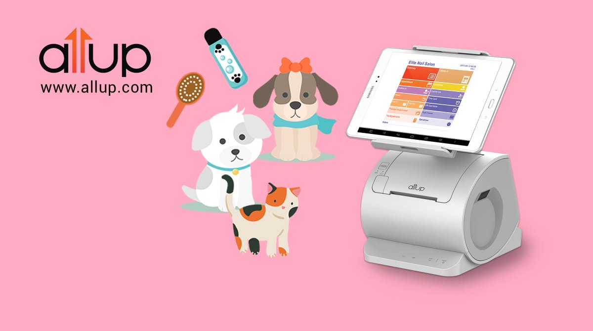Pet groomers! Are you ready to lead the pack? If you're looking for the blue ribbon of POS solutions for your business, check out AllUP™. We have the products you need. Visit allup.com to learn more! #allup #pos #groomers #dogs #cats