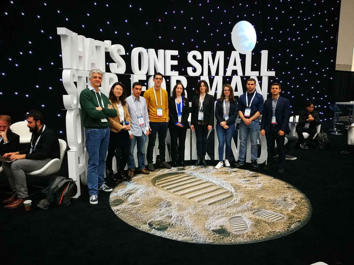 mxvasile's tweet photo. The contingent of the Aerospace Centre of Excellence, University of Strathclyde, at the 70th @IAC2019DC in Washington DC.
Check out for our papers and presentations.
@MAE_Strath @icelab_uk @utopiae_network @Stardust_H2020 @StrathclydeOA https://t.co/Kjx6dccz1h