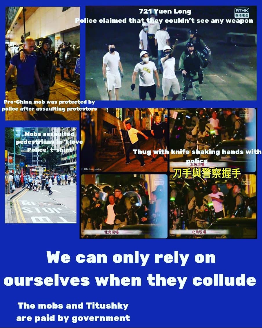 @amnestyusa However,  they become friend with mobs

#shameonhkpolice
#HongKongRioters 
#HongKongPoliceState