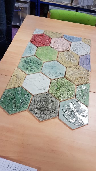 There's an update on the ceramics project! <a href="/JackDurling/">Jack Durling</a> stopped by with these beautiful glazed tiles that he worked on with some of our #BlindVeterans. 

When finished they'll be part of a mural at our #Brighton centre💜