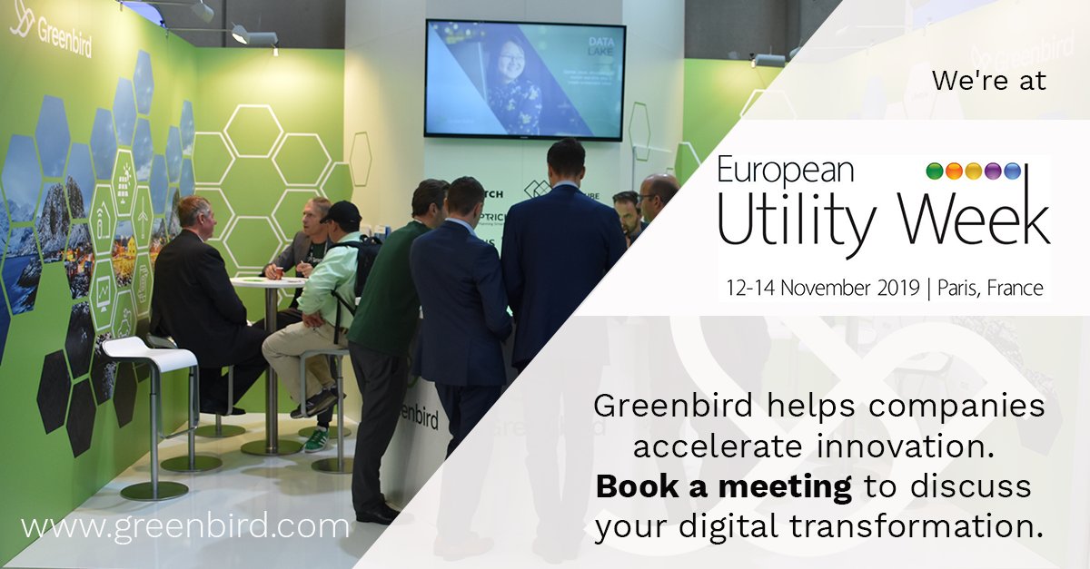 greenbirdIT's tweet photo. Innovation is only going to become more important as the energy transition gathers pace
We help utilities accelerate their innovation
Come and see us in Paris @EUW_live
Stand M122
https://t.co/j7dKSnguEk
#EUW19 #PGE19 #EnergyTransition https://t.co/Bwk08HbcDr