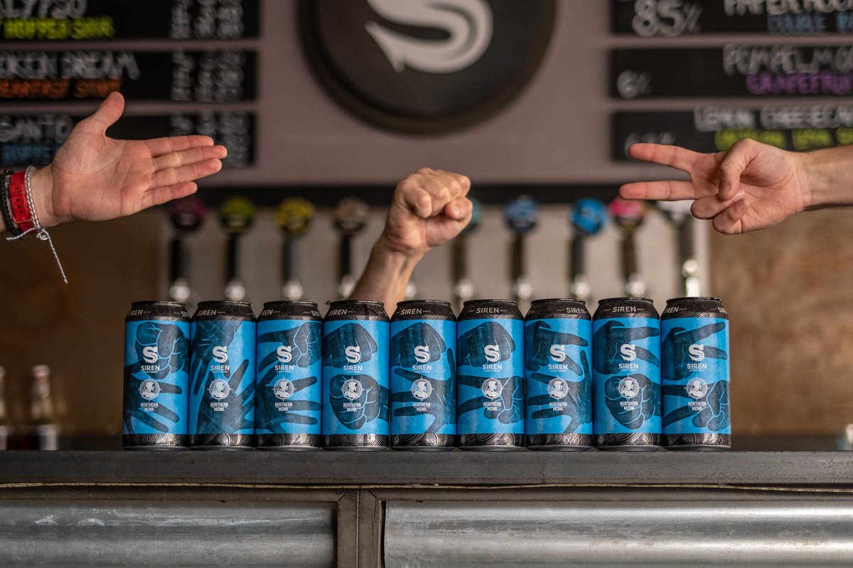 And lots of different cans to collect (or drink...) 

sirencraftbrew.com/paper