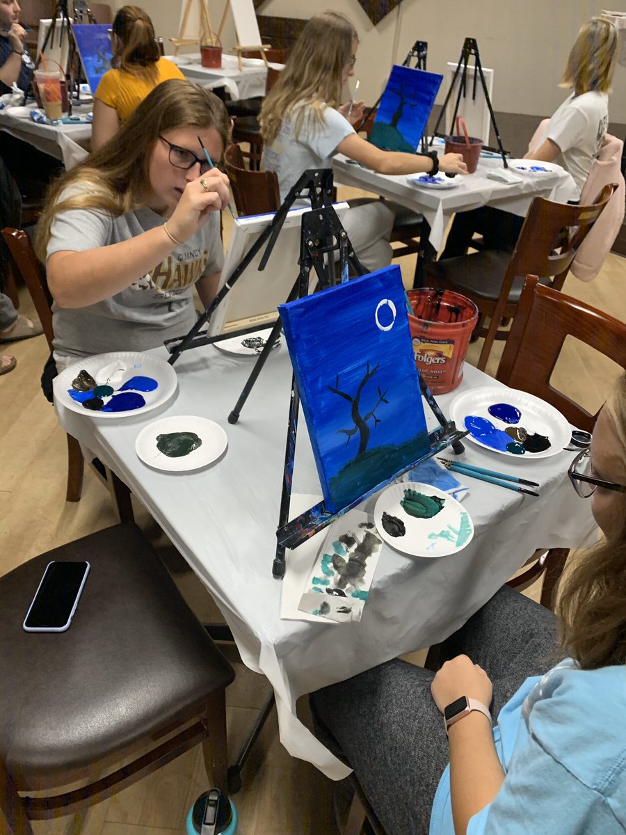 HawkQu's tweet photo. Great event with the Quincy Art Center hosted by Willer Hall! https://t.co/T1bFb2slMY