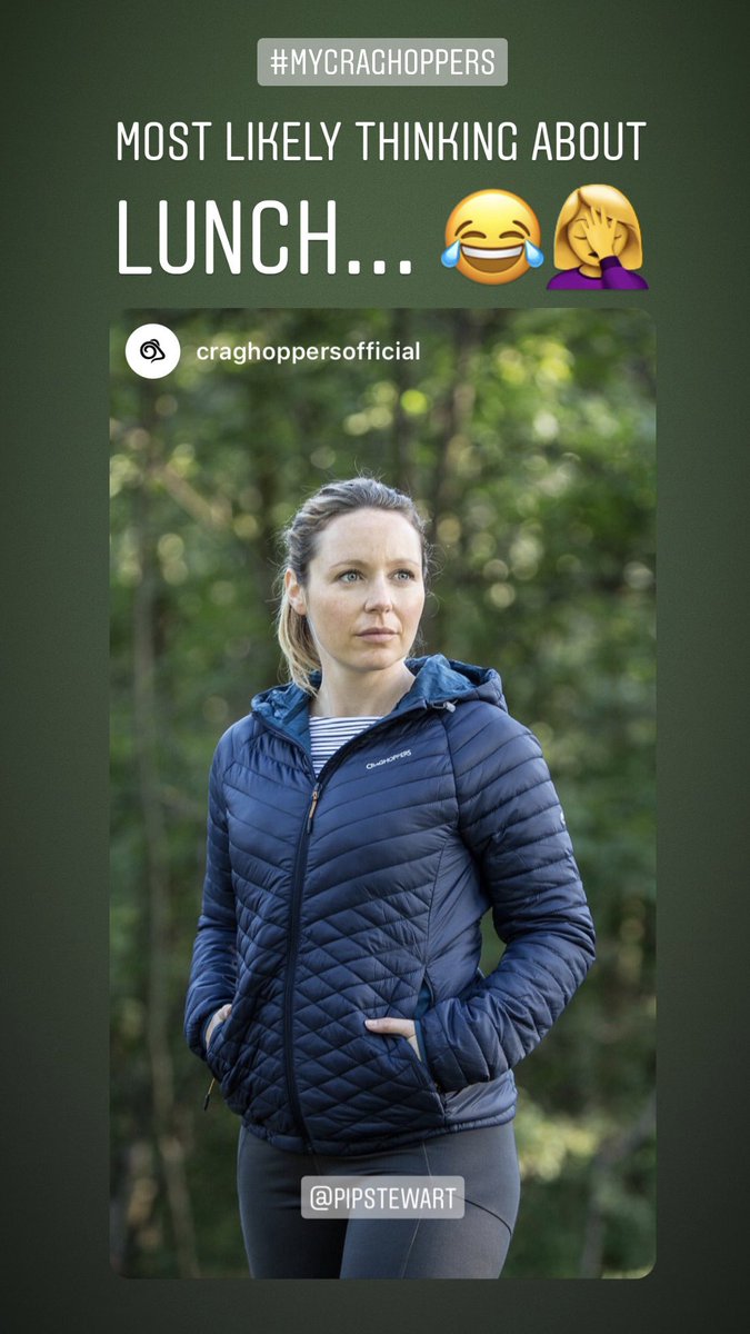 Super excited to share “The Pip Edit” as part of my ambassadorship for @CraghoppersUK. We had such fun shooting this and I’m stoked to share my favourite bits of kit. Still working on my “blue steel” look 🤦‍♀️😂👉 craghoppers.com/the-pip-edit/ #mycraghoppers