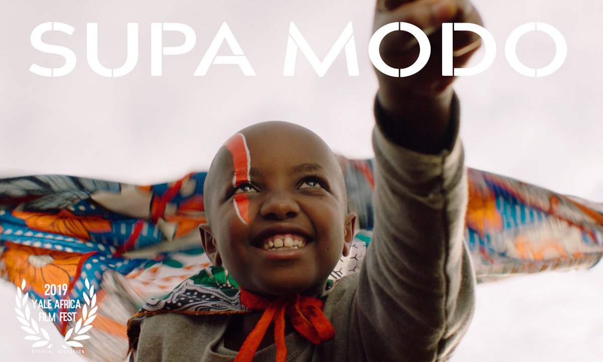 Yale African Studies (@yale_cas) on Twitter photo The next film we are highlighting is <a href="/likarion_w/">Likarion Wainaina</a>'s 'Supa Modo'. It follows Jo, a young girl living in a small village in Kenya. Her dream is to become a super-heroine, but unfortunately, these ambitions are hindered by her impending terminal illness.
#YAFF2019 The next film we are highlighting is <a href="/likarion_w/">Likarion Wainaina</a>'s 'Supa Modo'. It follows Jo, a young girl living in a small village in Kenya. Her dream is to become a super-heroine, but unfortunately, these ambitions are hindered by her impending terminal illness.
#YAFF2019