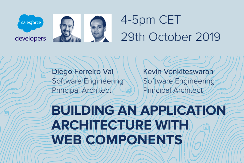 Building a trusted, customizable UI for millions of users is hard. Join <a href="/diervo/">Diego Ferreiro Val</a> and @kevinV11n for a @Codemotion webinar on October 29 to learn how to build enterprise-class UI with #WebComponents to reach your #CodeGoals.⚡️ sforce.co/2PaEcCX
