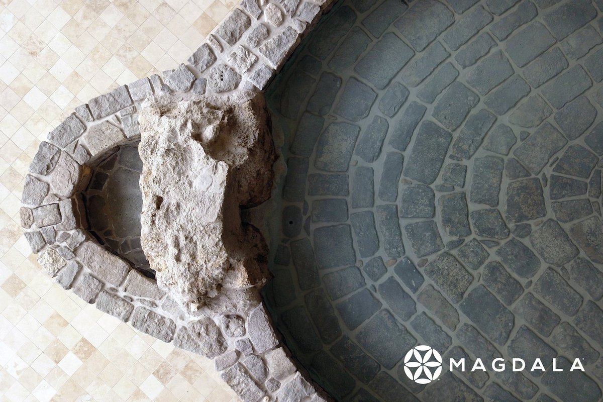 Beautiful details connecting you back to the first century surround you... This is a place of serenity and peace...

#magdala #experiencemagdala #marymagdalene #pilgrims #holyland #uniquehotels