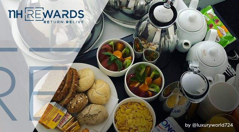 NHHotels's tweet photo. Today's room service comes with a delicious cup of coffee, savory dishes and a side of #NHRewards points to add to your account. Sign up now and start collecting points wth every additional service. #alwaysvalued #REturnRElive
https://t.co/YbB63FhDNP https://t.co/kozLrvXQI2