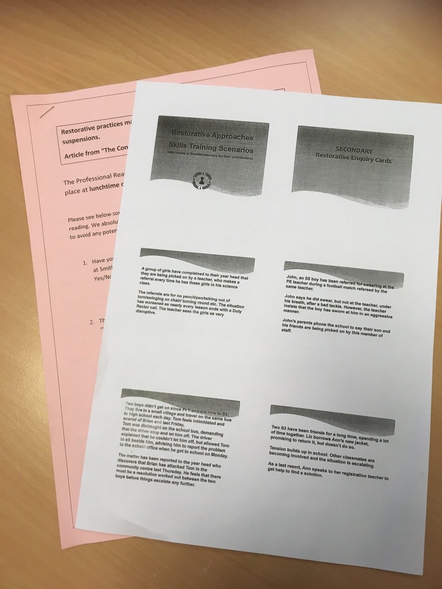 SmithycroftLT's tweet image. Massive thanks to the 43 members of staff @smithycroft282 @GCCSecLearning who took part in our whole school professional reading group today. Lots of discussion about restorative practice. 
Thanks for everyone’s time! 🍬  😃
