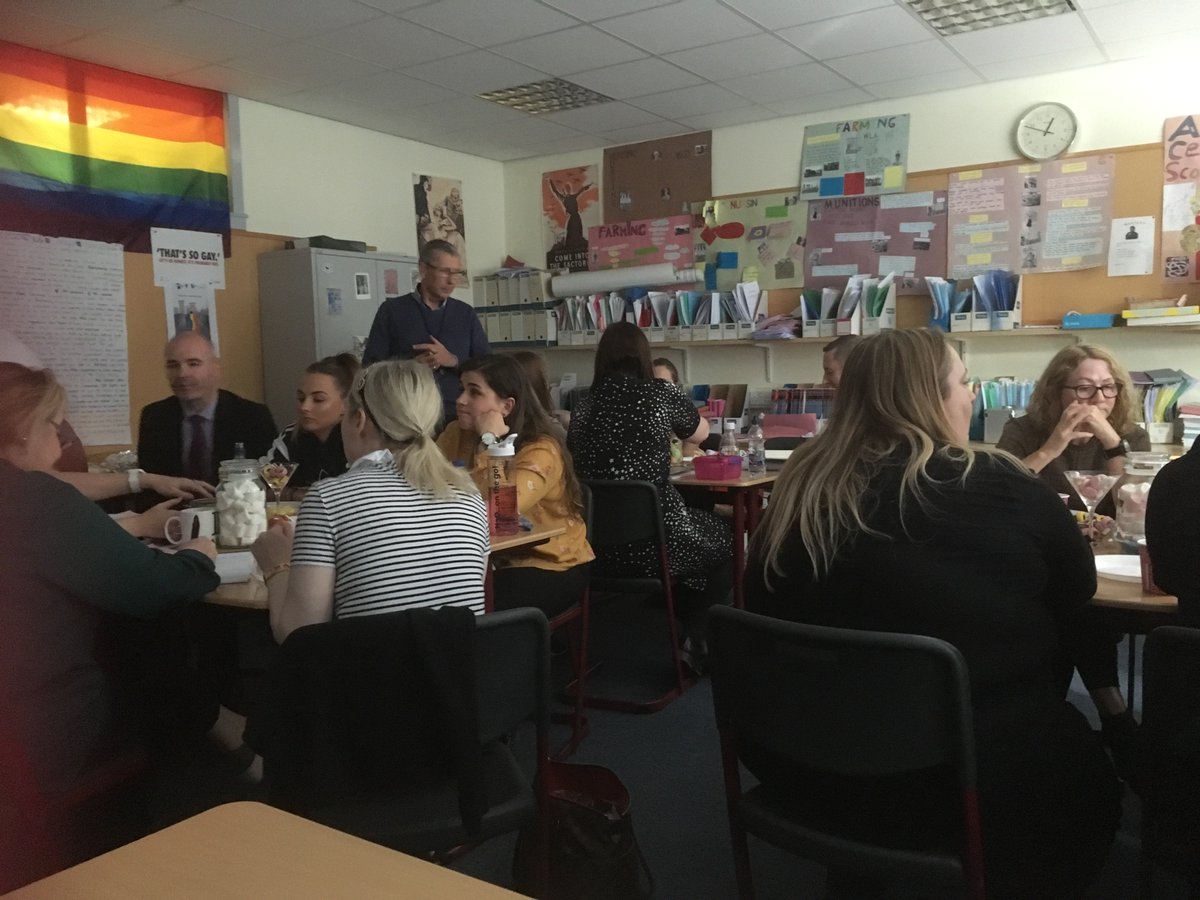 SmithycroftLT's tweet image. Massive thanks to the 43 members of staff @smithycroft282 @GCCSecLearning who took part in our whole school professional reading group today. Lots of discussion about restorative practice. 
Thanks for everyone’s time! 🍬  😃