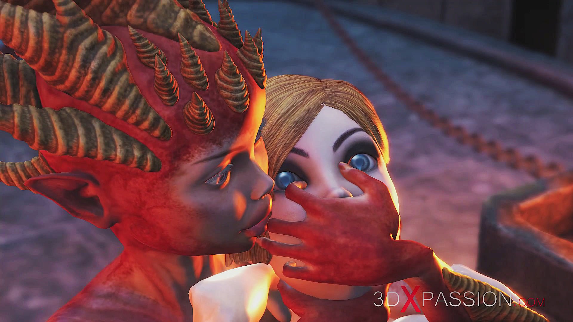 Lilith fucks hard her young sex slave