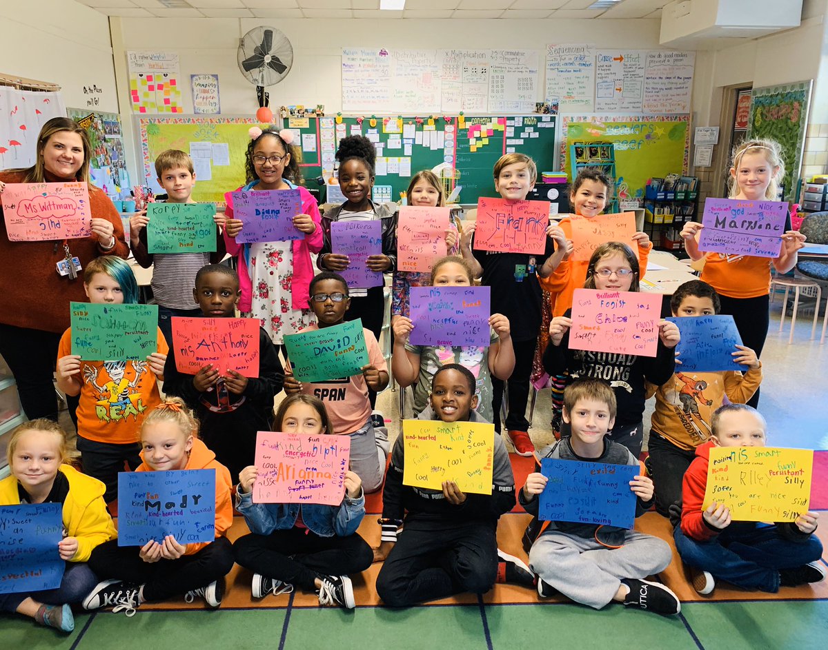 shann_wittman's tweet photo. 🦆Digging deeper into character traits to help us write our own fables! Character Trait Your Teacher and Classmates! This was PERFECT for our kindness week! S’s loved this activity and loved to see what their friends wrote about them! 😊💕@ThomasBowser3 @MrD_SussexElem @SussexES https://t.co/nOy6bJQxMp