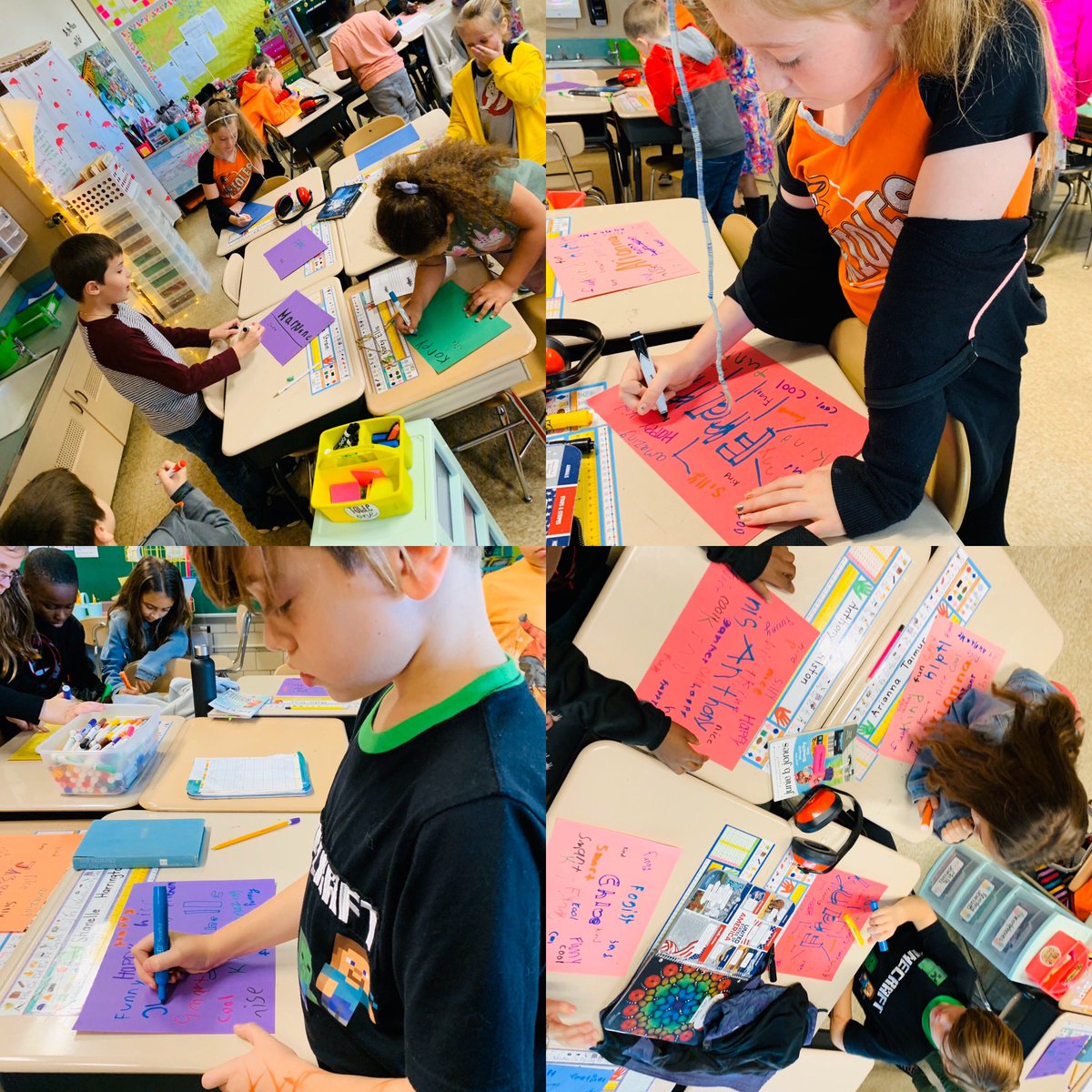 shann_wittman's tweet photo. 🦆Digging deeper into character traits to help us write our own fables! Character Trait Your Teacher and Classmates! This was PERFECT for our kindness week! S’s loved this activity and loved to see what their friends wrote about them! 😊💕@ThomasBowser3 @MrD_SussexElem @SussexES https://t.co/nOy6bJQxMp