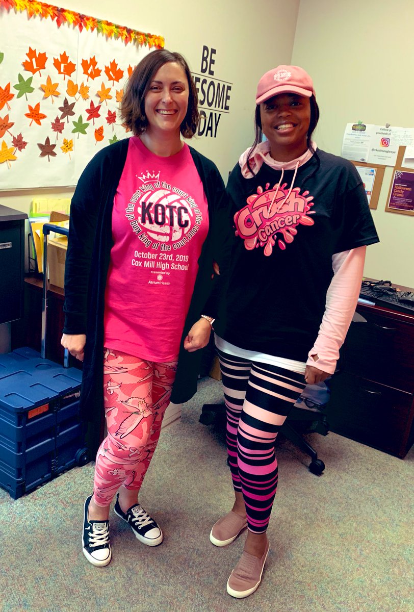 CKECHS's tweet photo. Weโre in here in PINK! #KingsofPink @CKECHS @ChewydstCarla https://t.co/US3Uzg7MB7