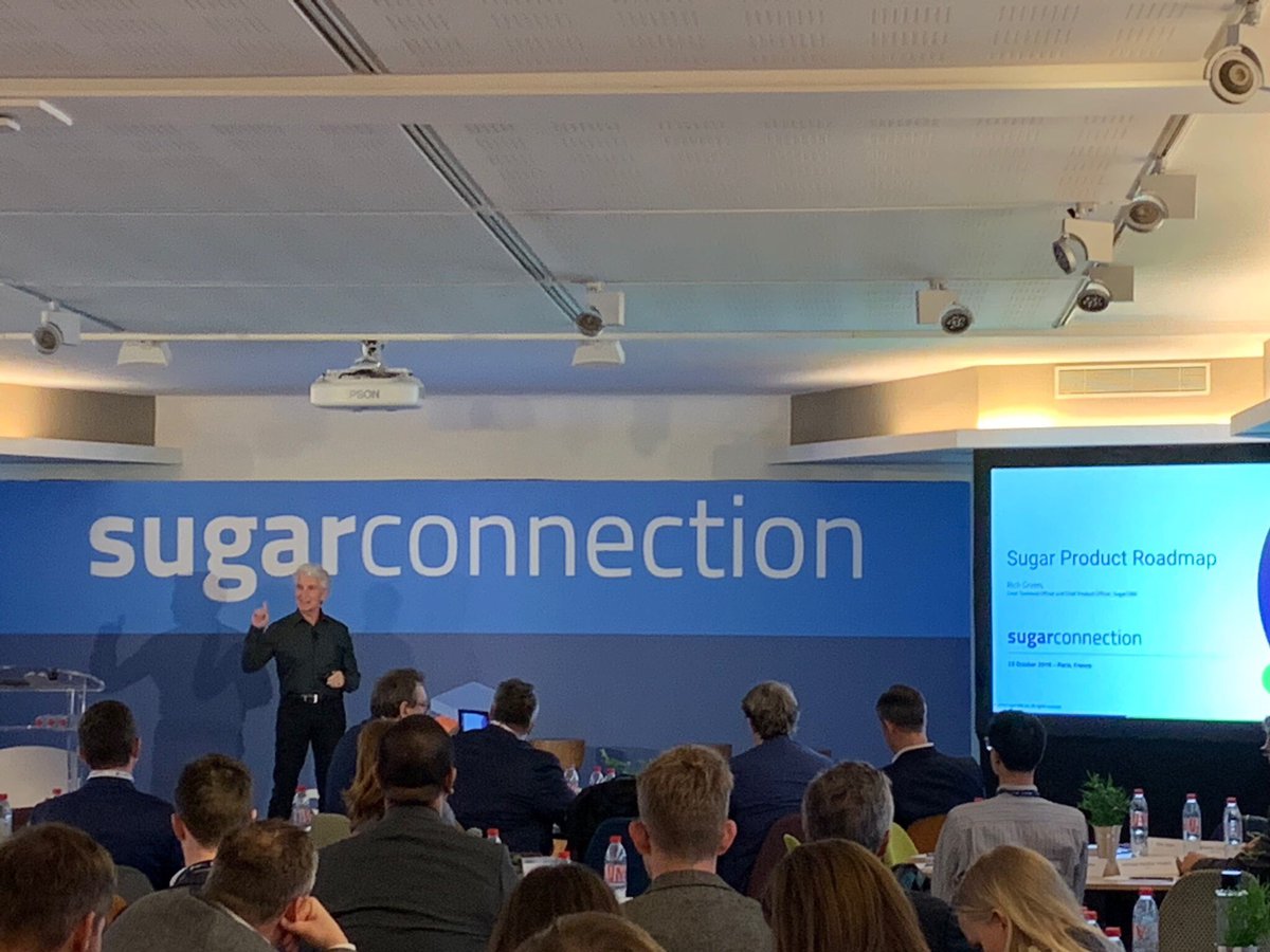 redk_Spain's tweet photo. Listened to @Rich_Green_, Chief Technical Officer & Chief Product Officer @sugarcrm on the future of CRM and the importance of Adoption and Innovation #SugarConnection #Paris #SugarCRM #CRM #CRMTransformation #innovation #CRMInnovation #CRMexperts #redkpartner #elitepartner https://t.co/k56Uf530KT