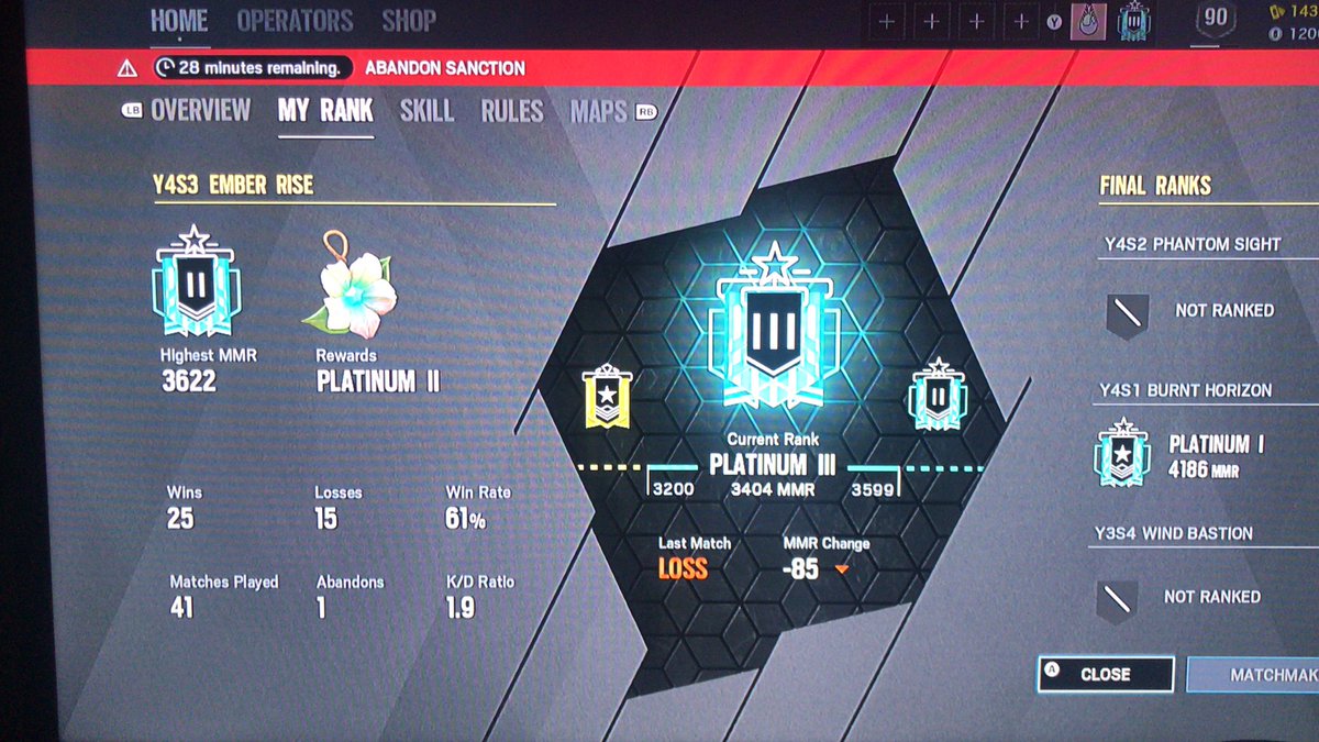 devvonofficial's tweet image. Hey @Rainbow6Game My whole team just got an error from a match and it would not let us join back and I lost 85 Elo and got a ban. Figure this out.