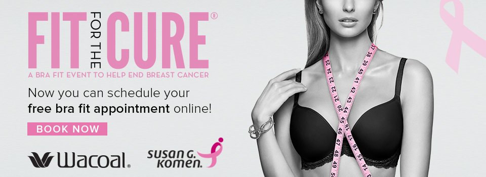 Komen Houston on X: Shout out to @Wacoal for donating $2 to Komen