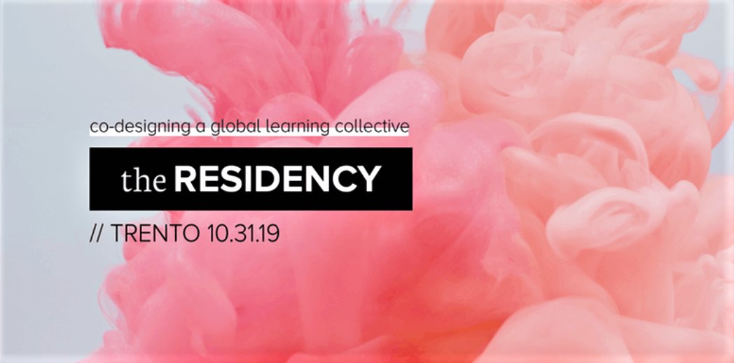 design_decode's tweet image. We are very happy to be part of the @residencydesign #community, a #ChangeDesign practical learning platform that encourages passion, integrity and creativity. 
Co-design session in #Trento, Italy. #Soldout 
It's going to be a great pleasure!