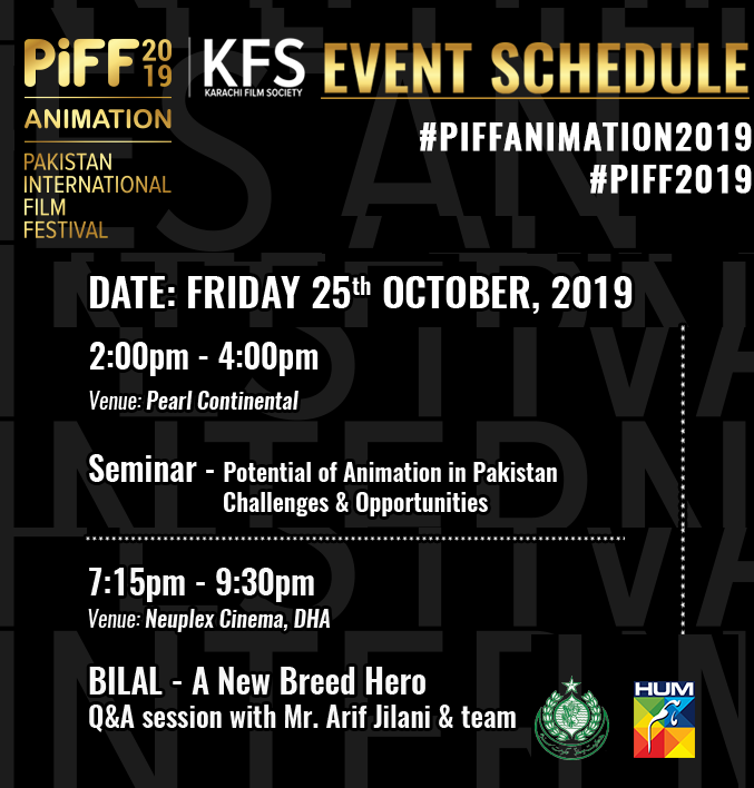 arifjilani's tweet photo. For the 1st time in Pakistan🇵🇰, Barajoun Entertainment brings their breakaway animated feature film, “BILAL: A New Breed of Hero” to Big Screen. 
Visit the link: https://t.co/JfsCHIwvjD to be a part of this event!
#PiFF2019 #PiFFAnimation2019 #KFS #BilalMovie https://t.co/86i2MQ9BcN