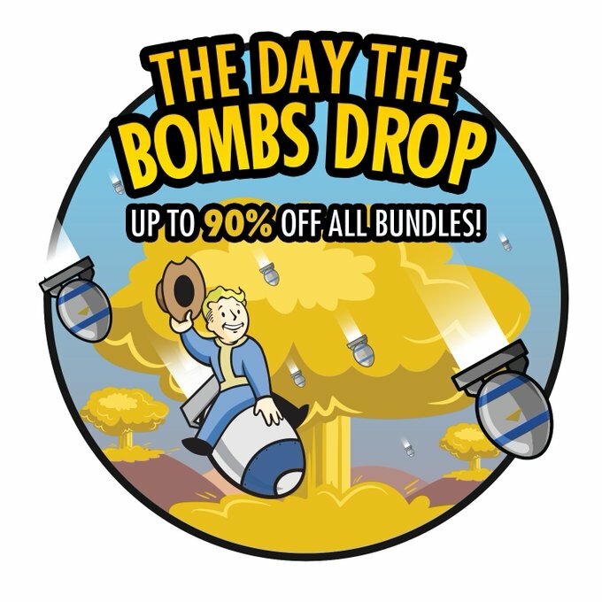 EATT_76's tweet image. October 23rd, 2077. The Day the Bombs Drop and the world as we know it changes forever. October 23rd, 2019. You, the Overseer providing for your dwellers, must navigate this changed world underground. Today only, take up to 90% off all bundles in #Fallou…