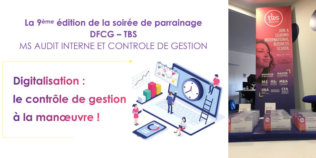 RManavit's tweet photo. Derniers préparatifs pour la soirée de parrainage du #MS Audit Interne et Contrôle de Gestion avec la @dfcg_mp !

Un moment important de rencontre entre professionnels, anciens diplômés et nouveaux étudiants !

Conférences, cercles interactifs et bien sûr 🍸!!

à demain 😉 !! https://t.co/fEetbkc8ia