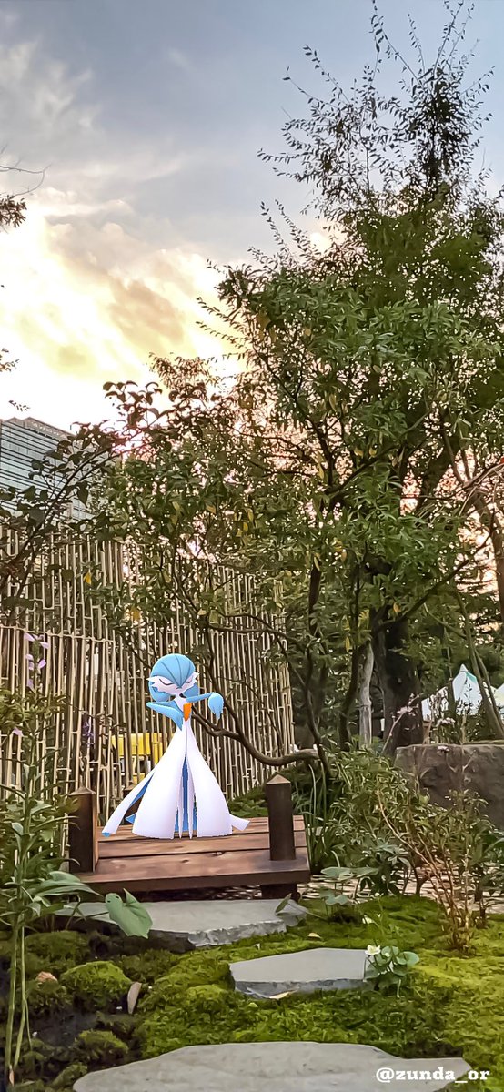 日比谷公園でポケモンgo