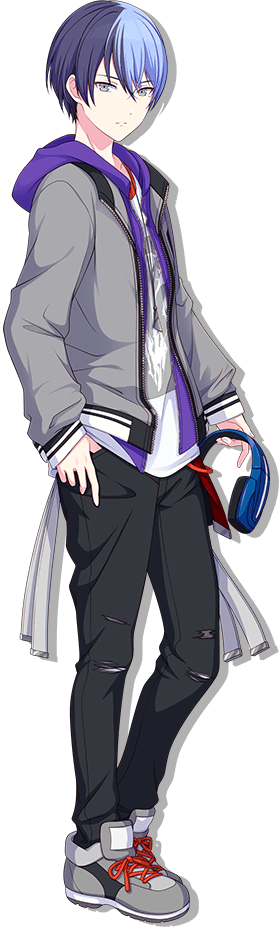 From the group Vivid BAD SQUADThis is Aoyagi Toya!His voice actor is Itou Kento, who has appeared in The iDOLM@STER: SideM as Hazama Michio.