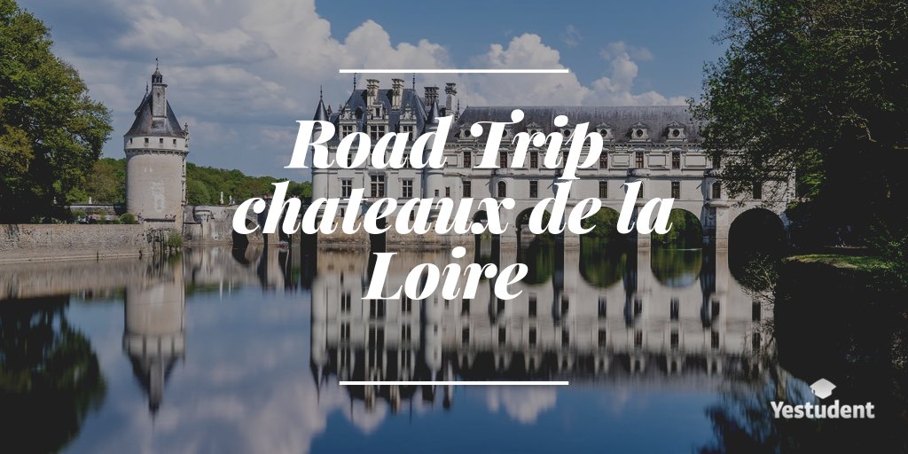 Bientôt les vacances ? On a pensé à tout, qu'est ce que tu penses d'un #RoadTrip culturel dans la vallée de la #Loire ? 

Plus d'info : blog-yestudent.com/road-trip-les-…

 #Chenonceau #Chambord #Voyage #Trip #Yestudent